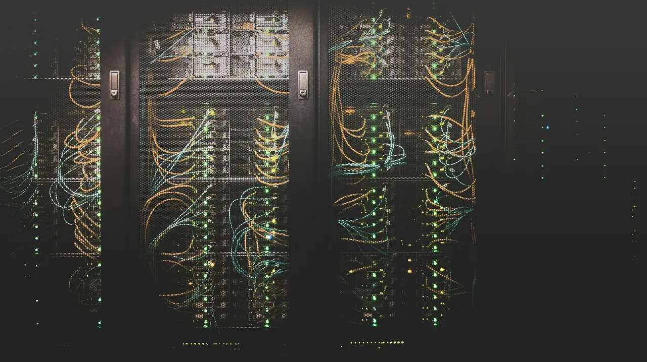 Connected server and network racks